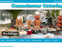 Tablet Screenshot of cateringvictoria.com